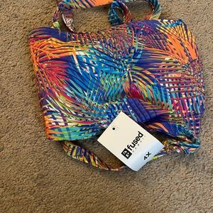 Fused Hawaii bikini top - 4x